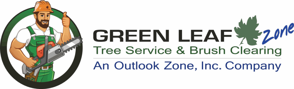 Green Leaf Zone thumbs up logo