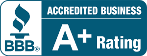 BB accredited A+ badge